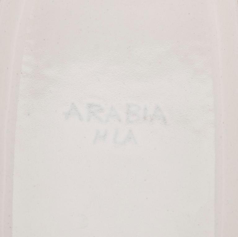 VÄGGPLATTA, keramik, a tergo märkt H LA, Arabia.