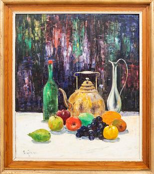 Arup Jensen, oil on canvas signed.