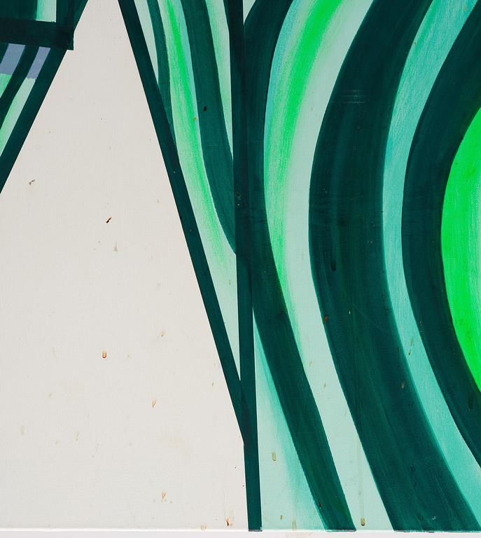 Thomas Elovsson, "Green Barricade".