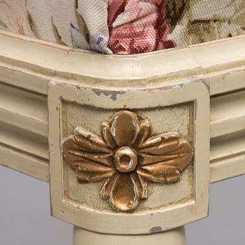 STOLAR, 4 st, gustaviansk stil, 1900-talets mitt/andra hälft.