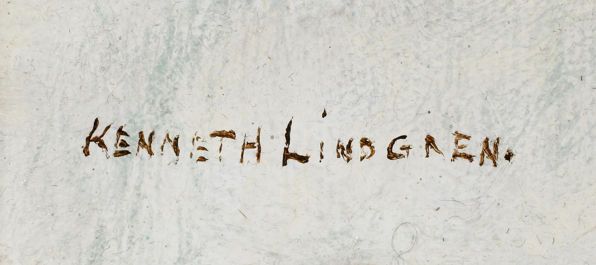 KENNETH LINDGREN, olja på duk, sign.
