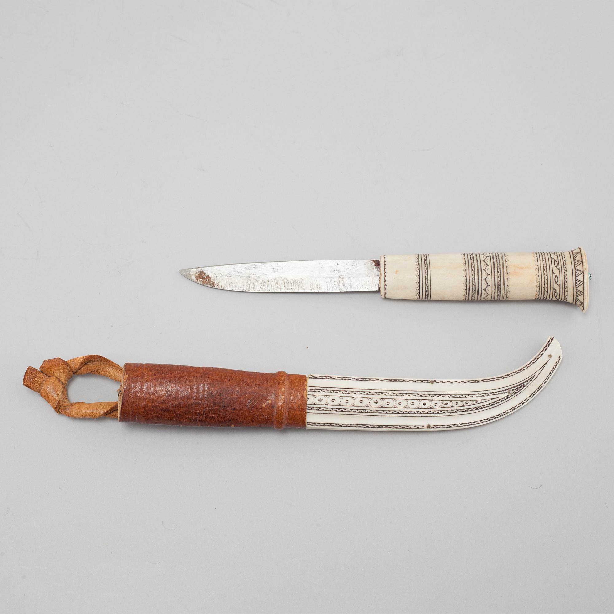 KNIV, otydligt signerad F?, 1900-talets andra hälft.