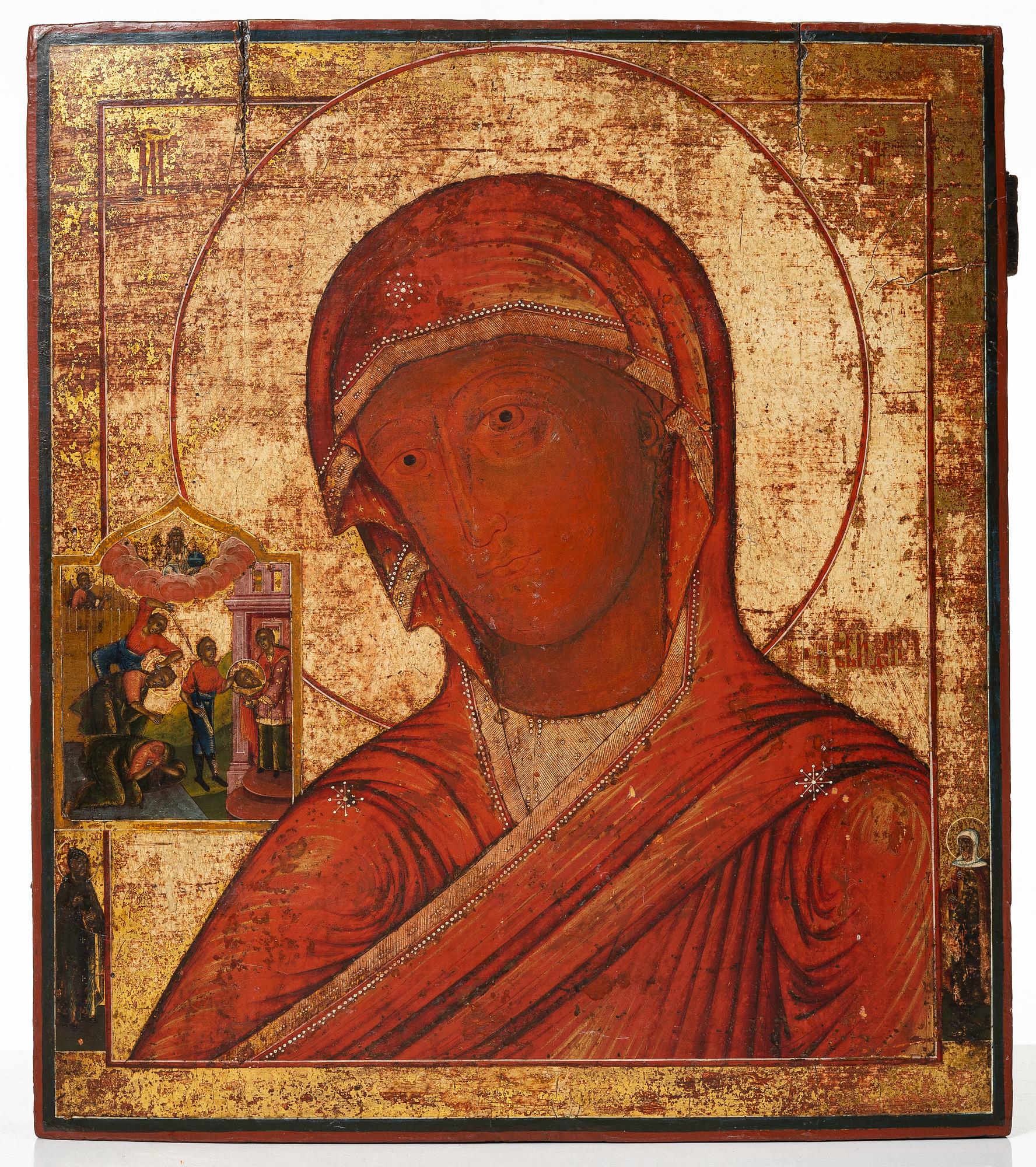 Ikon, Ryssland, troligen 1700-talets mitt.