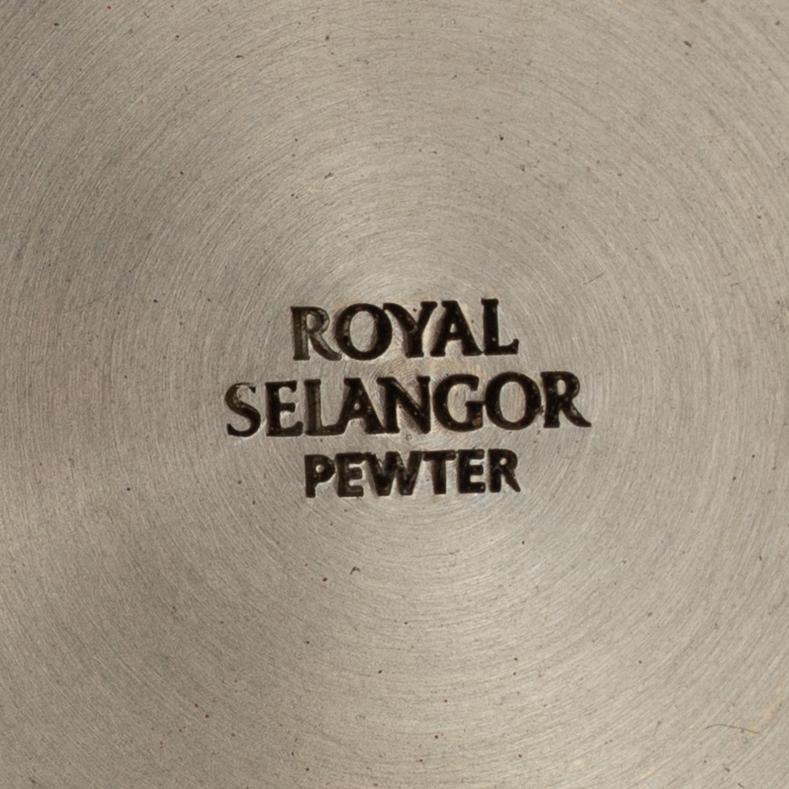 Champagne cooler, G.H. Mumm, Royal Selangor Pewter.