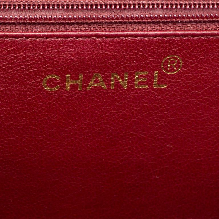 A Chanel handbag.