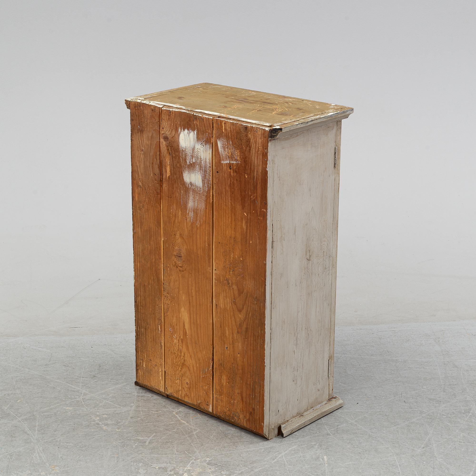 A Swedish hanging cabinet, late 18th century.