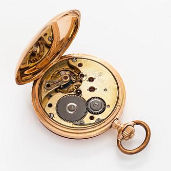 Union Glashütte, pocket watch, hunter, 51.5 mm.