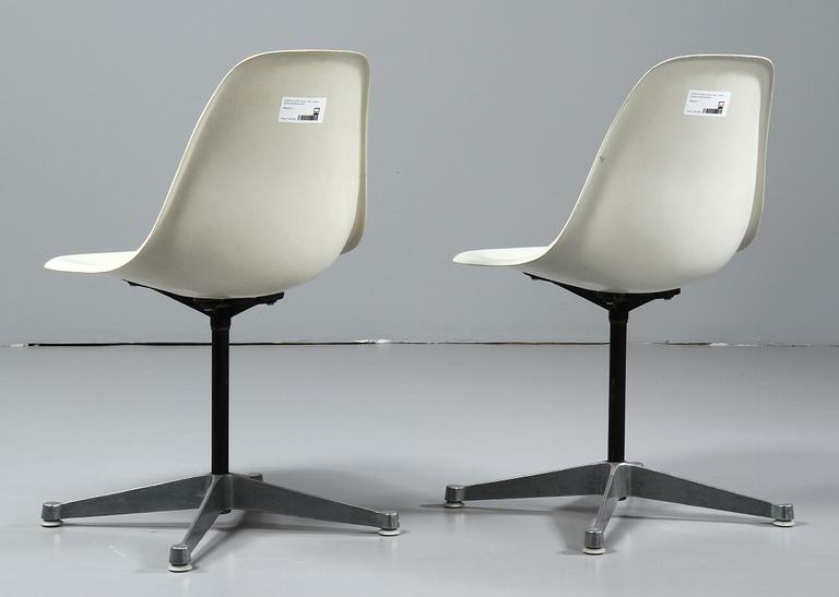 STOLAR, ett par, "PSC", Charles Eames för Herman Miller.