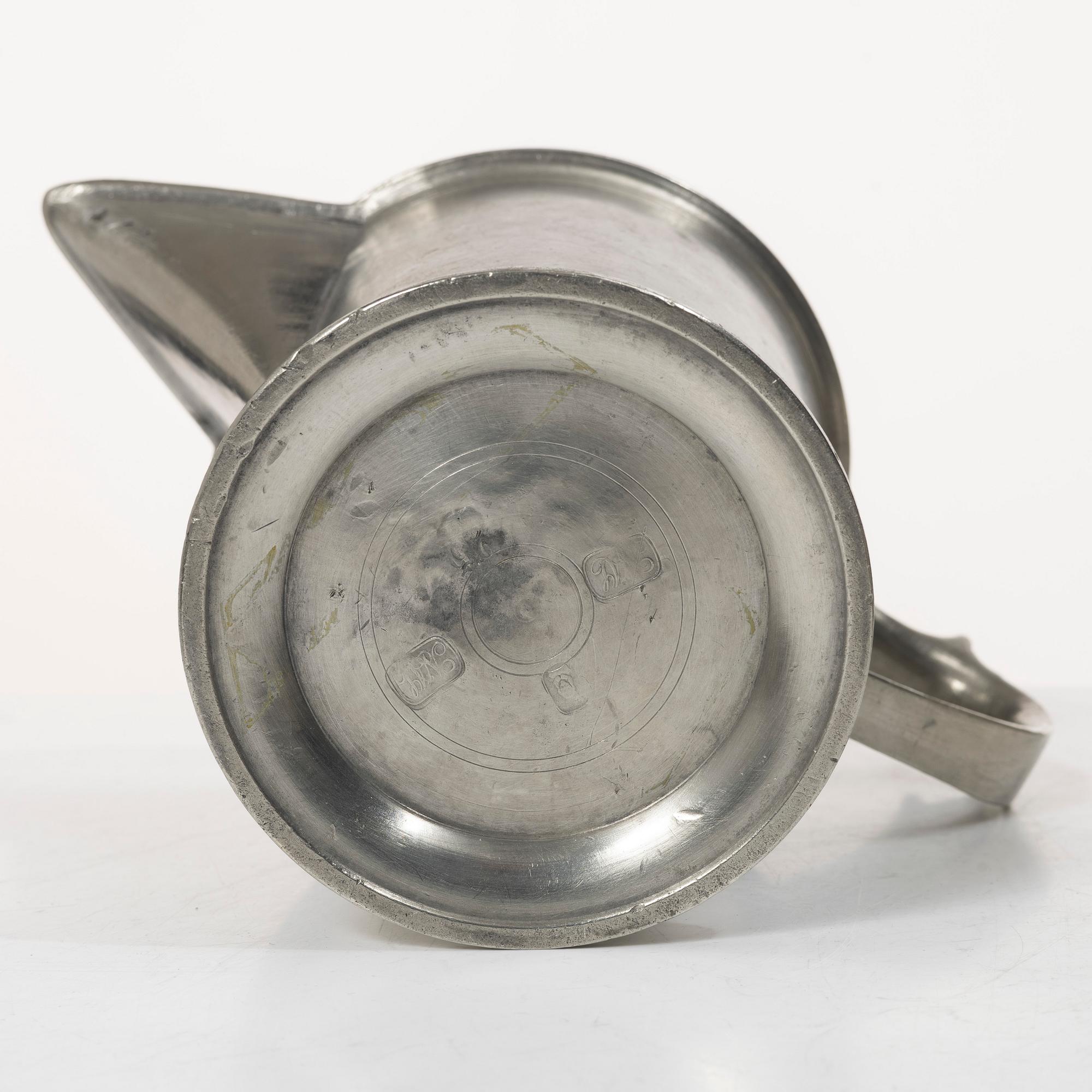 Measuring vessels/measures, 11 pcs. various masters. 19th century.