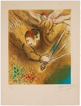 953. Marc Chagall Efter, "L'Ange du jugement".