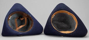 LANDSTORMSHATTAR, 2 stycken, Sverige, m/1907 samt m/1910.