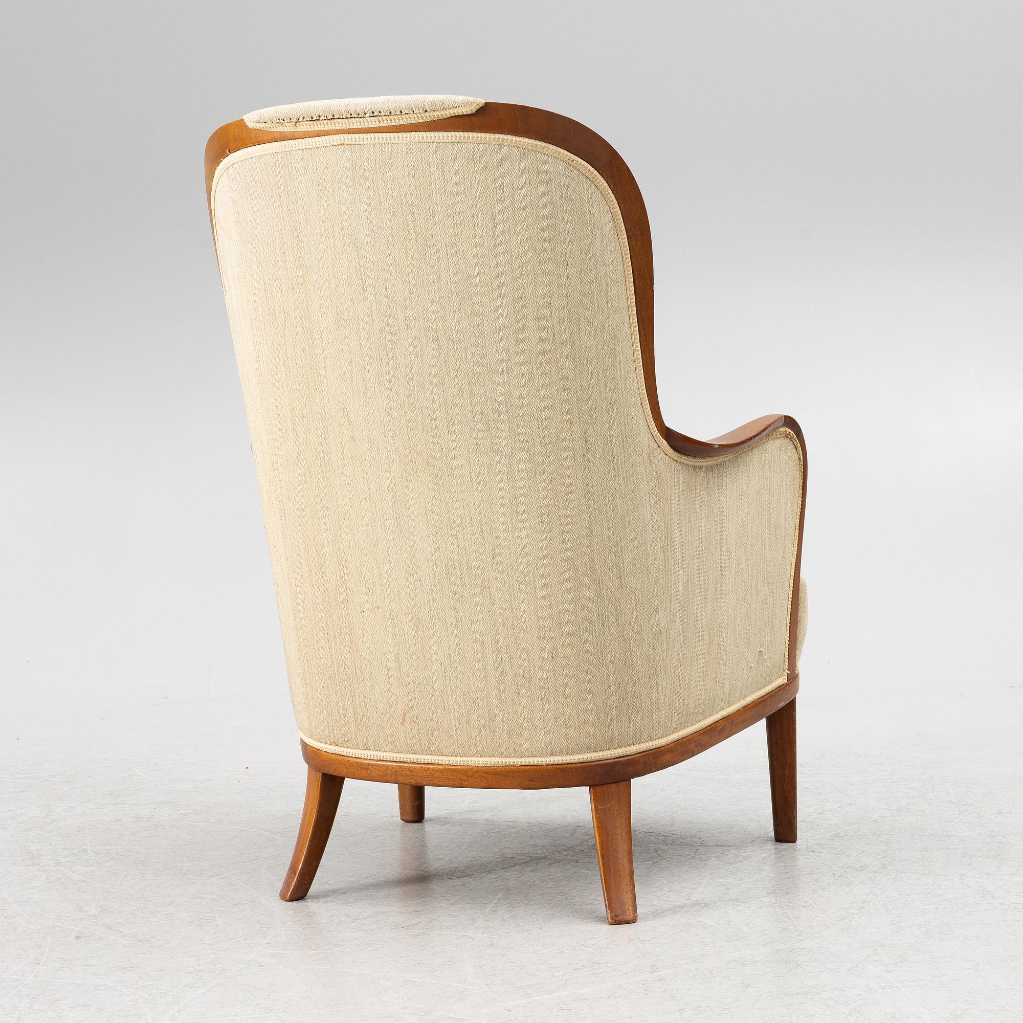 Carl Malmsten, armchair, "Our Lady".