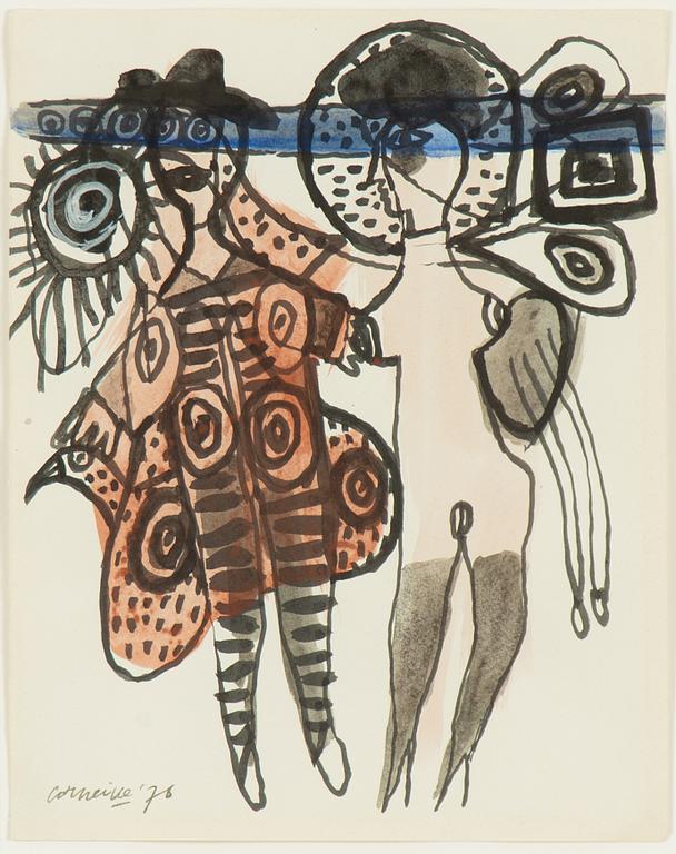 Beverloo Corneille, Two Figures.