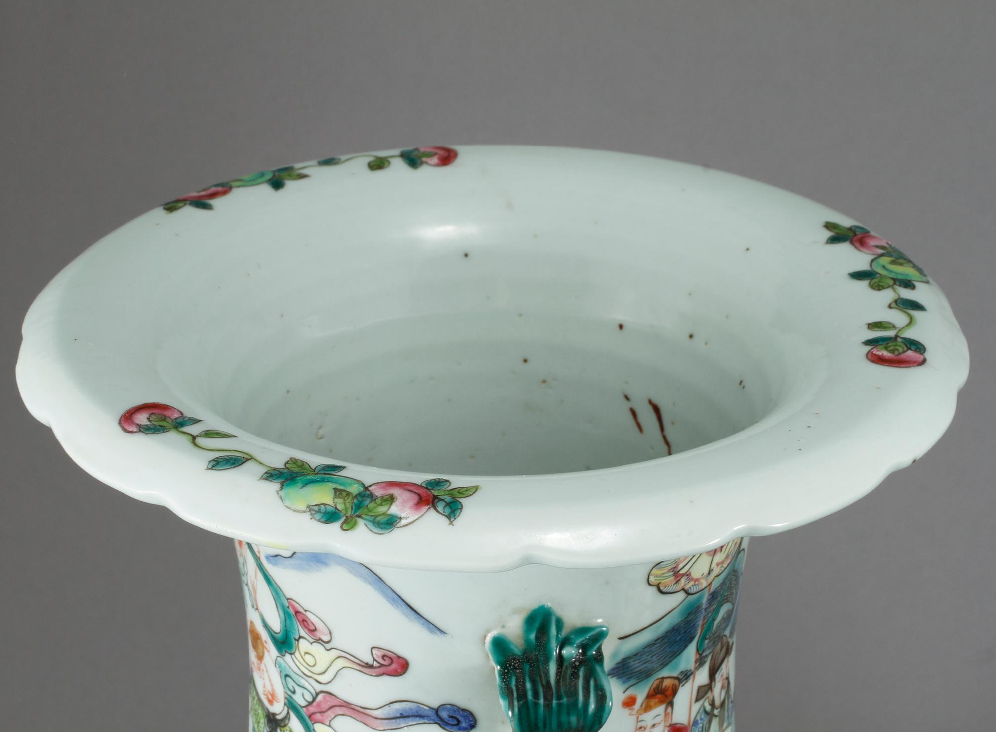 PARVASER, porslin, Kina, 1800/1900-tal.