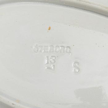 Såskannor, ett par, flintgods. Göteborg, omkring 1900.