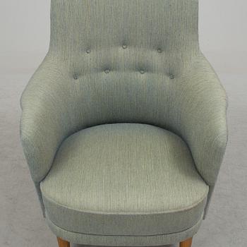 CARL MALMSTEN, fåtölj, "Samsas", 1900-talets andra hälft.