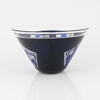 Klas-Göran Tinbäck, a unique vase, executed in his own studio, 1996.