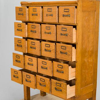 A filing cabinet, Billnäs, first half of the 20th century.