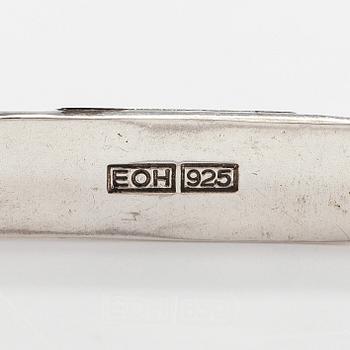 Pekka Piekäinen, necklace, bracelet and brooch, silver, Platinoro, Turku 2000 - 2009.