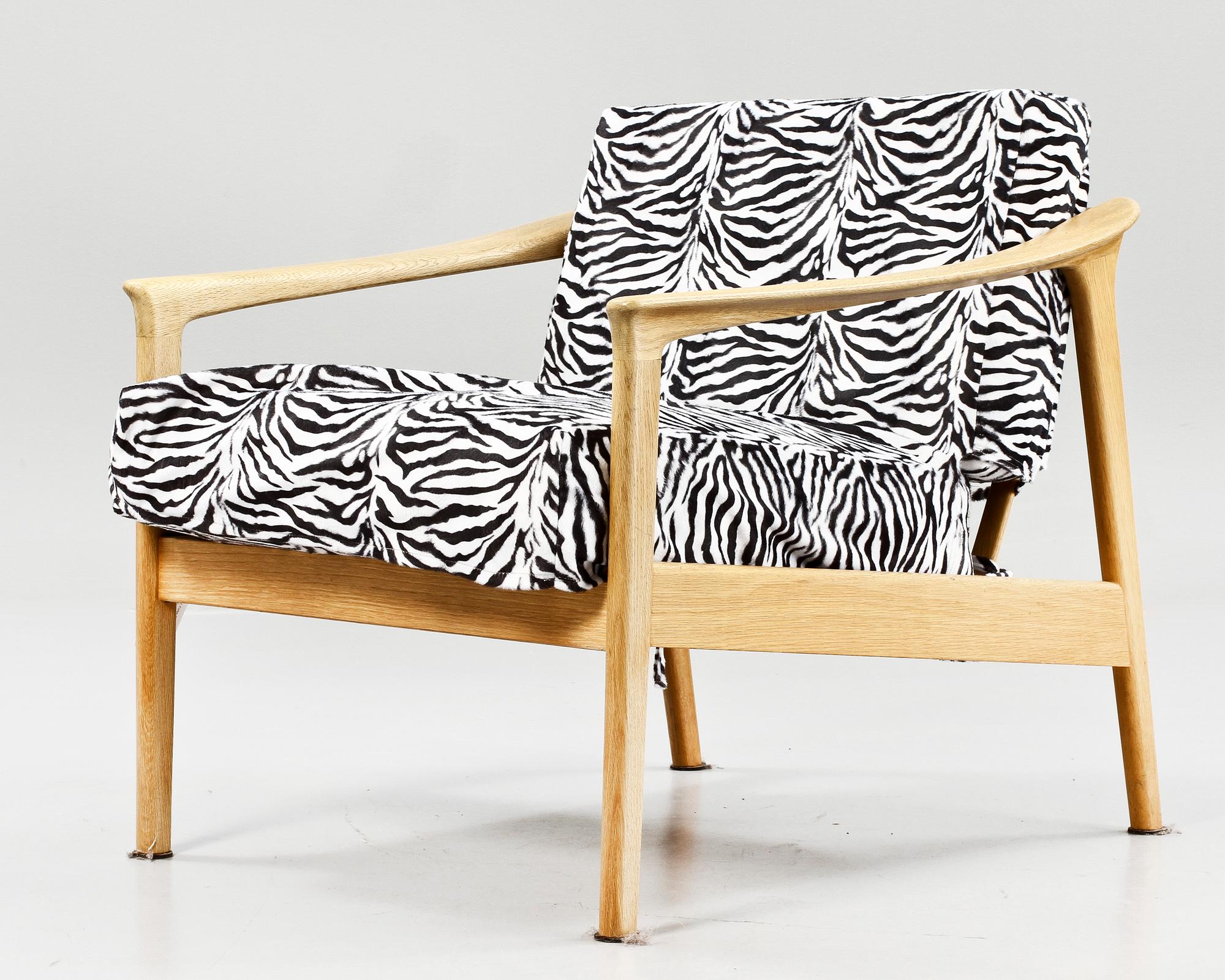 FÅTÖLJ, Folke Olsson, Bodafors, 1960-tal.