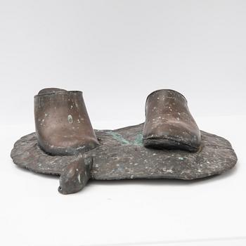 Björn Jäderås, skulptur, brons, signerad, 2005.