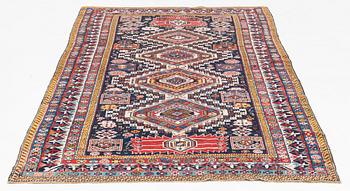 An antique Shirvan carpet. ca 285 x 147 cm.