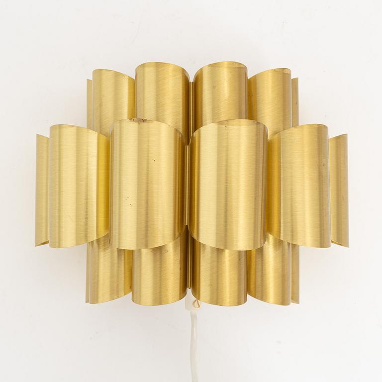 Werner Schou, a brass wall light, Coronell Elektro.