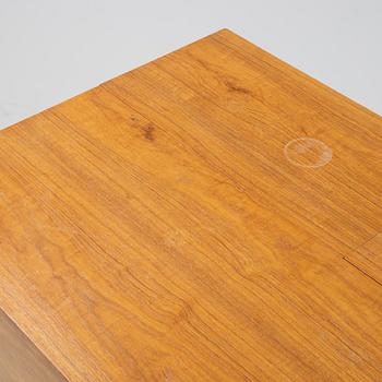 A teak veneered 'Home Office', Newcraft Ltd, England, second half of the 20th Century.