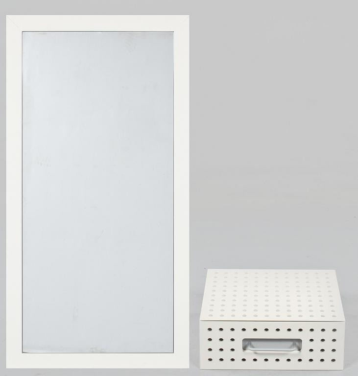 HALLMÖBEL, två delar, Jonas T Lindwall, de Nord, 2000-tal.