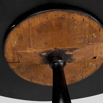 A late 19th century tray table.