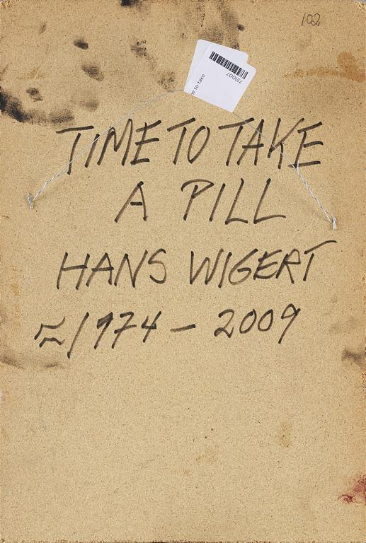 HANS WIGERT, olja på duk, á tergo signerad Hans Wigert och daterad 1974-2009.