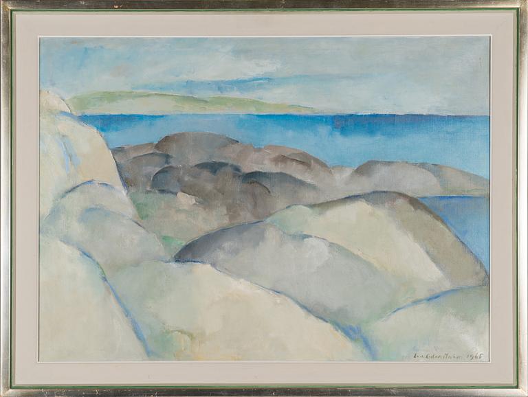 Eva Cederström, Klippor vid havet.