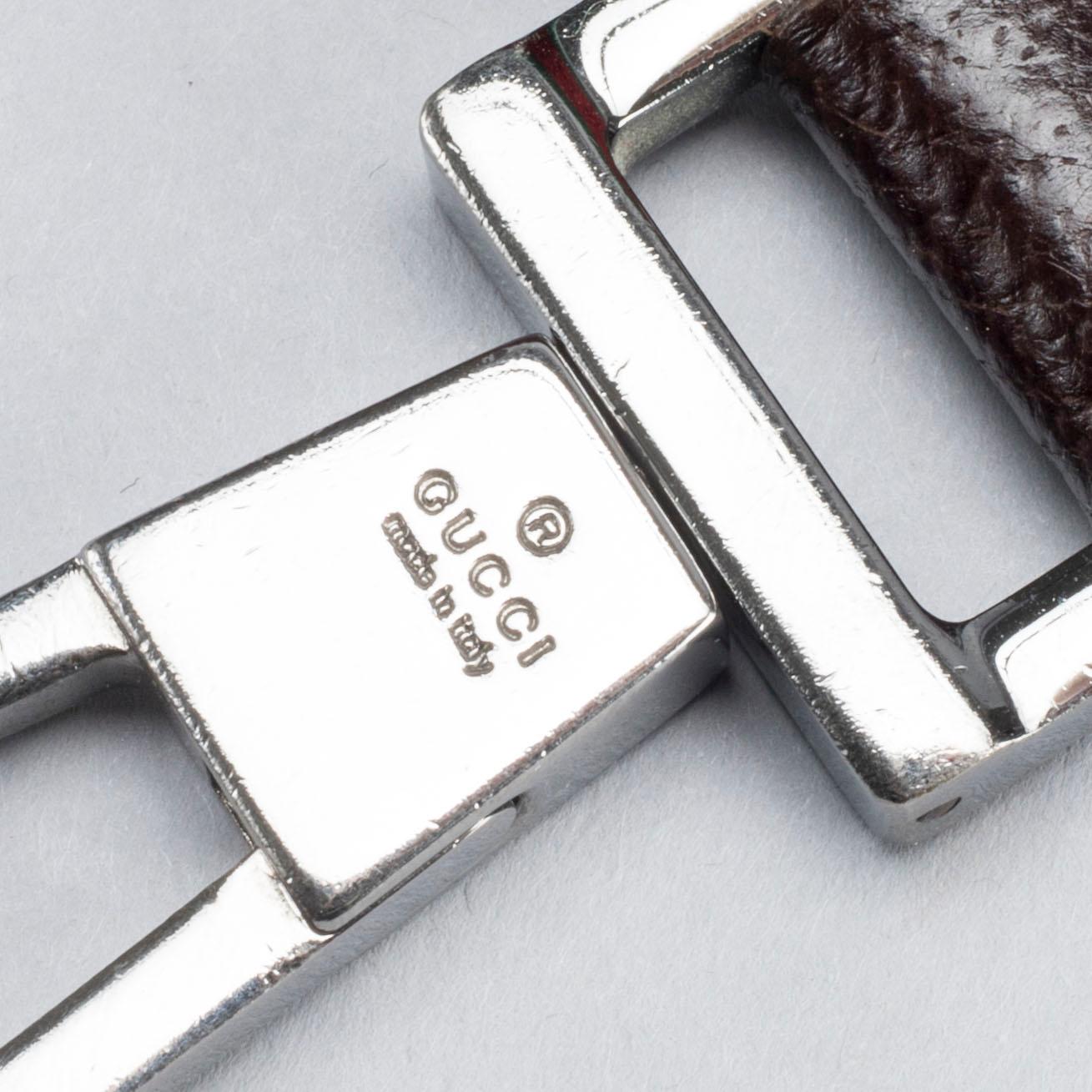 GUCCI, scarf and keychain.