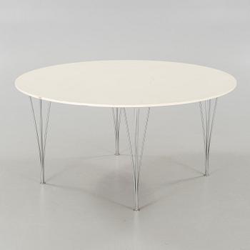 A "Supercirkel" Piet Hein and Bruno Mathsson dining table.