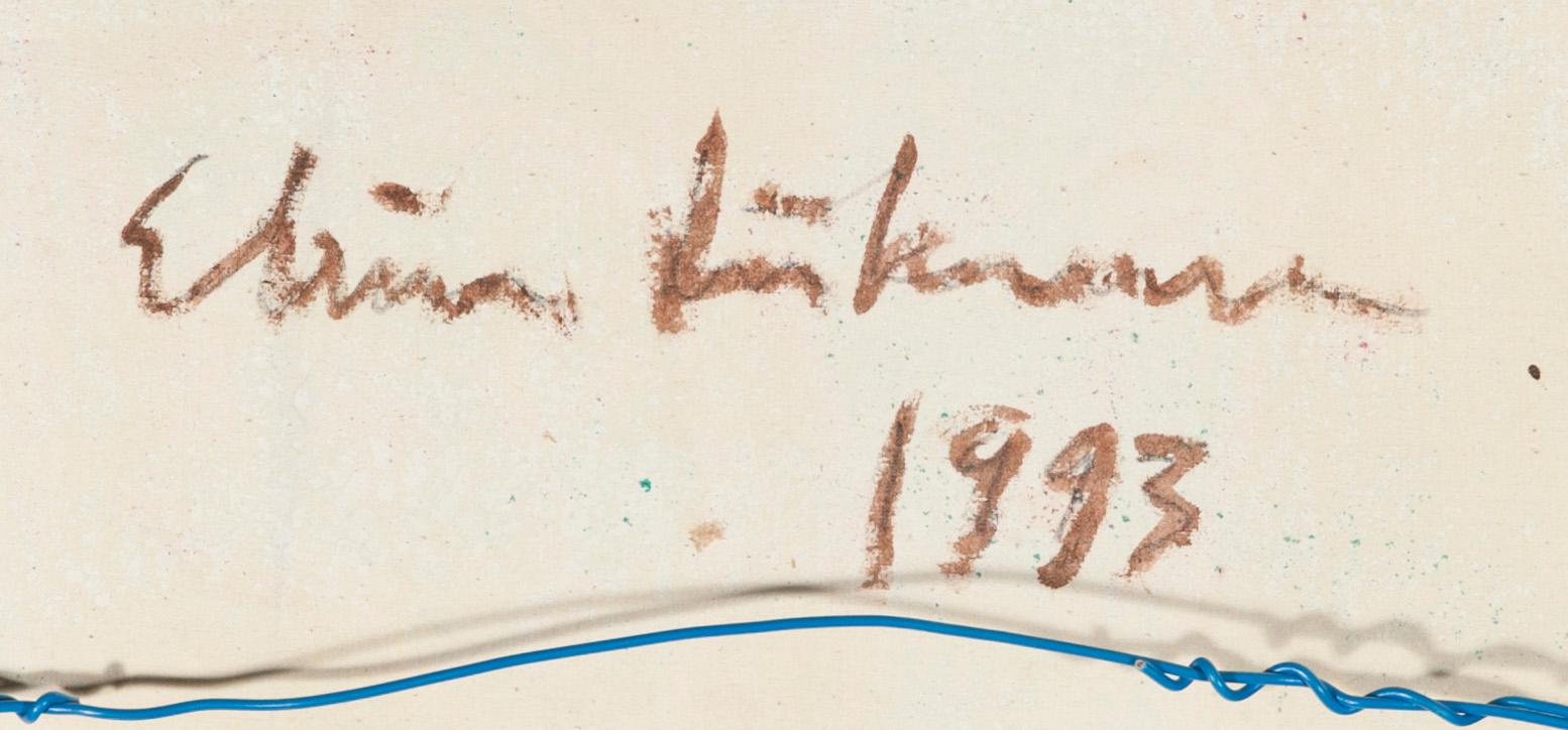 ELINA LIIKANEN, akryl på duk, a tergo signerad och daterad 1993.