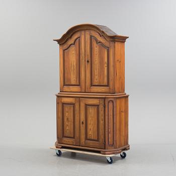 A 18th century rococo cabinet.