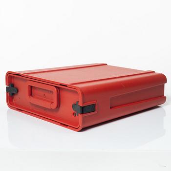 Ettore Sottsass, Skrivmaskin, "Valentine", Olivetti, Italien, 1900-talets andra hälft.