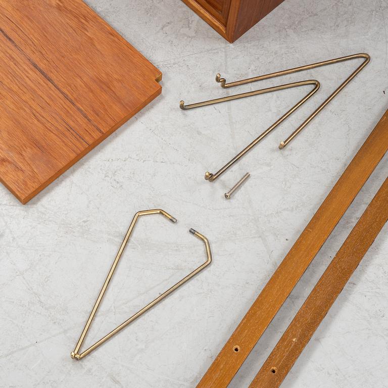 Poul Cadovius, a teak veneered 'Royal System' shelf system, Denmark,