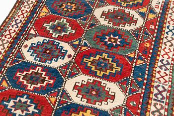 A Moghan rug, Kazak region, south Caucasus, c. 220 x 129.
