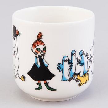 MOOMIN MUG, porcelain, children’s mugs, ’Happy family’, Arabia. Not in manufacturing.