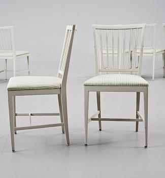 STOLAR, 8 st. "Vardags", Carl Malmsten.