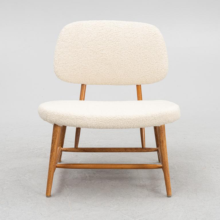 Alf Svensson, armchair, "Teve", Studio Ljungs Industrier AB, Malmö, Bra Bohag, 1950s.