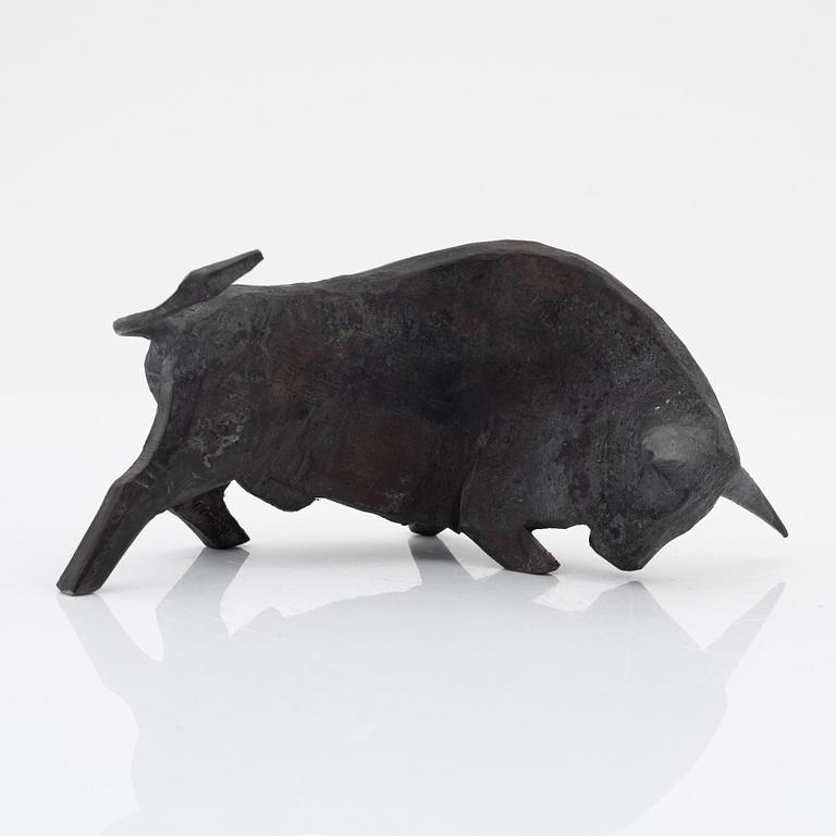 Lars Larsson, skulptur, smidesjärn, stämpelsignerad.
