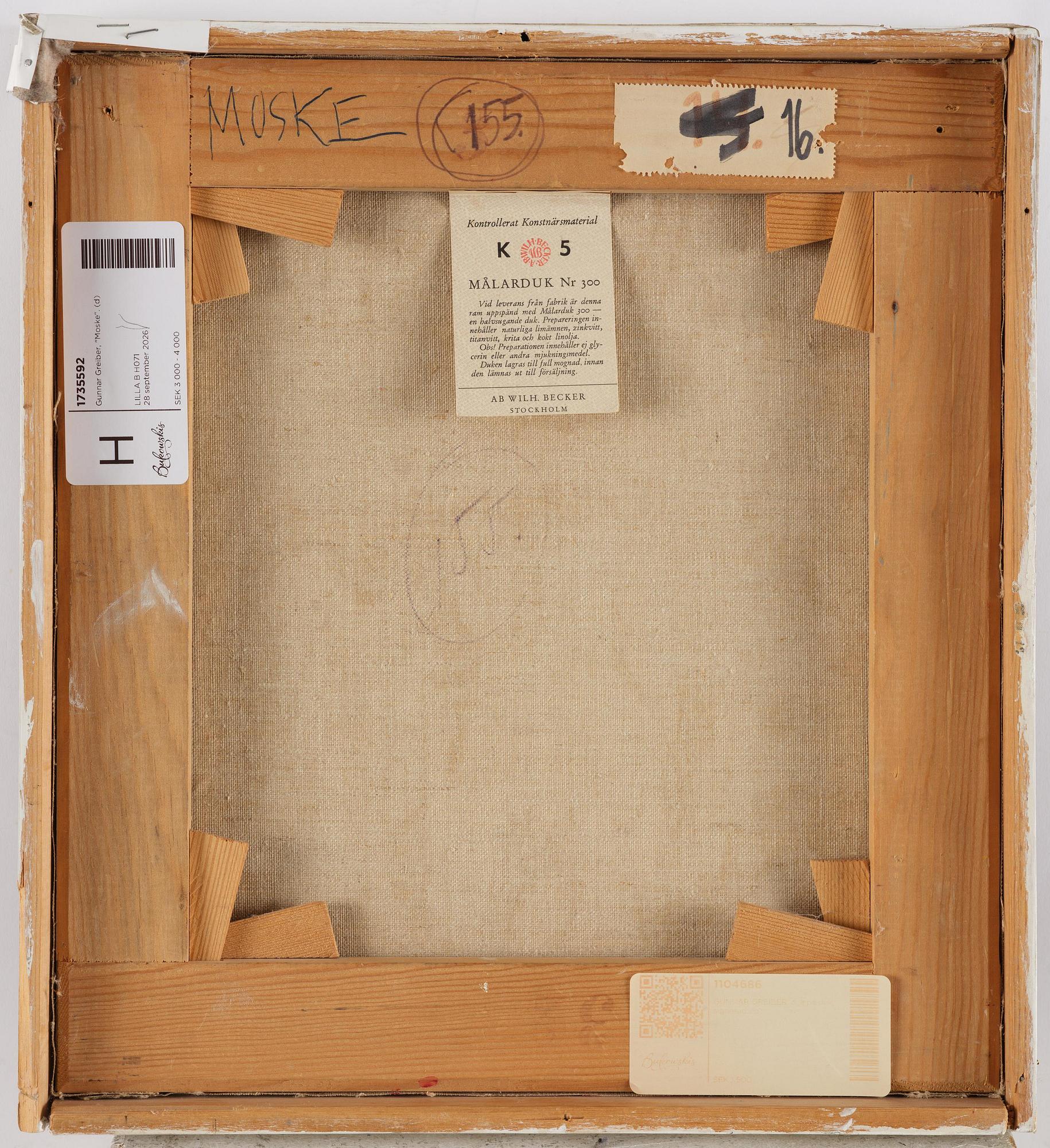Gunnar Greiber, "Moske".