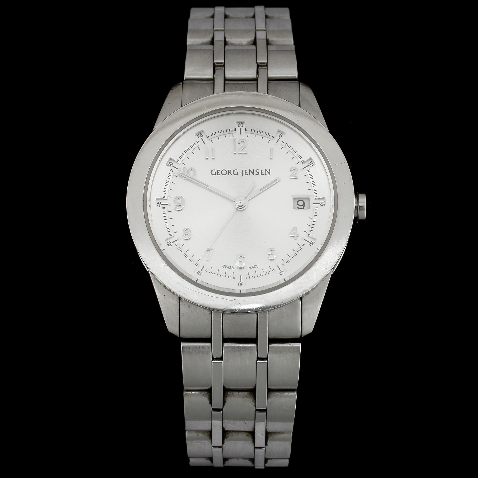 ARMBANDSUR, unisex, Georg Jensen, Vice 388, formgiven av Barth Nussbaumer.