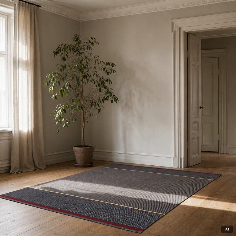 Gunilla Lagerhem Ullberg, a 'Häggå' Kasthall carpet, c. 300 x 195 cm.