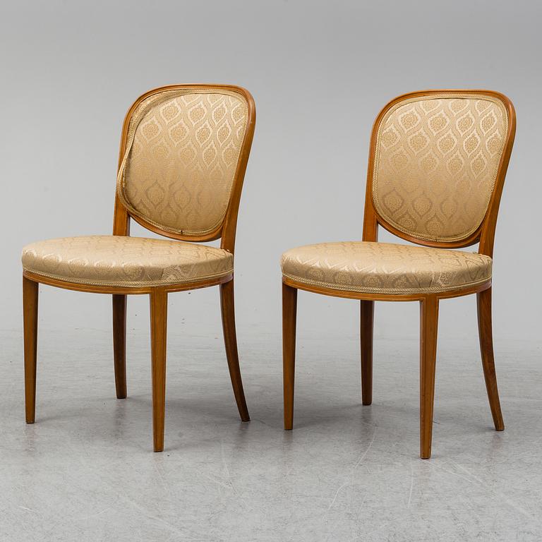 MÖBLER, 6 delar, Swedish Modern, Bodafors möbelfabrik, troligen 1940-tal.