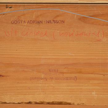 Gösta Adrian-Nilsson, "Vit cirkel Horisontell".