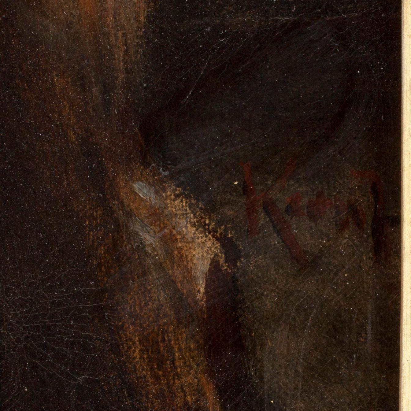 HERMANN KERN, olja på duk, signerad.