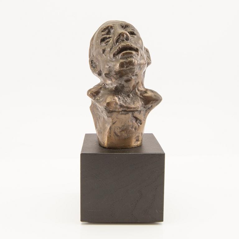 Helge Högbom, sculpture, signed.